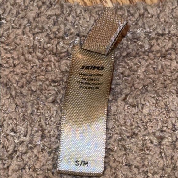 SKIMS KIM KARDASHIAN Women’s Brown Pullover Long Sleeve Sweater - Picture 10 of 16